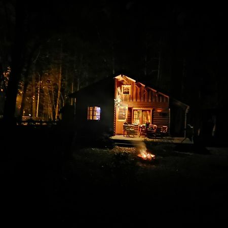 Holzhaus Waldwichtel am Wald und See Neuruppin Exterior foto